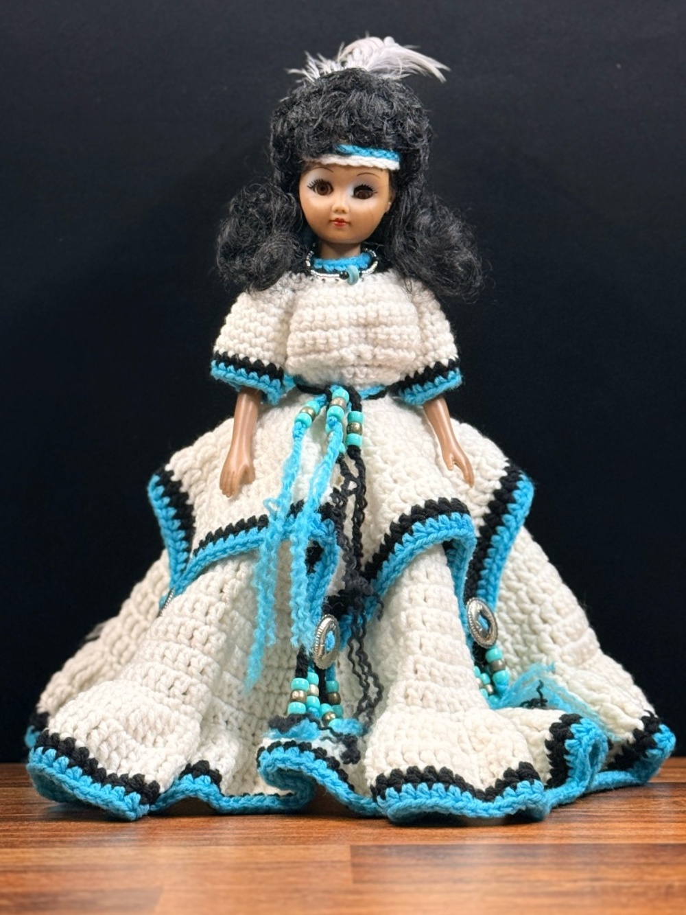 Crochet Blinking Eye Doll